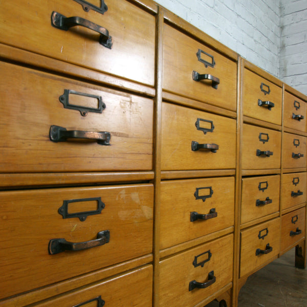 Vintage School Chest of Drawers x 1b (pair available)