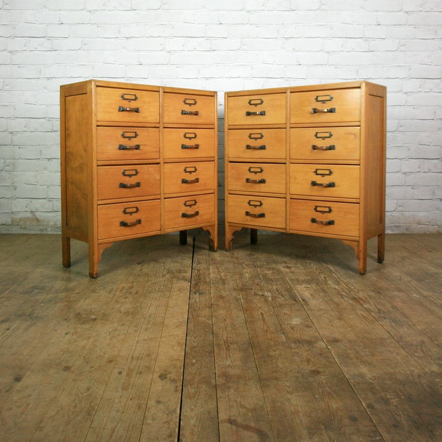 Vintage School Chest of Drawers x 1b (pair available)
