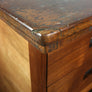 Vintage Industrial Reclaimed Iroko School Desk #2