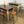 Vintage Industrial School Laboratory Table
