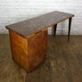 Vintage Industrial Reclaimed Iroko School Desk