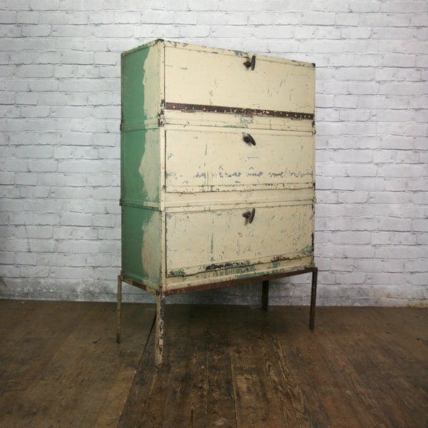 Vintage Siemens Industrial Cabinet - Retail / Restaurant Display