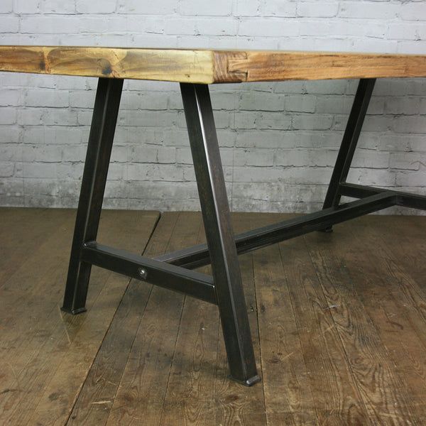 'The Steel A-Frame' Dining Table - in stock!