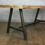 'The Steel A-Frame' Dining Table - 1 in stock ready for delivery