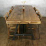'The Steel A-Frame' Dining Table - 1 in stock ready for delivery