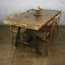 'The Steel A-Frame' Dining Table - in stock!