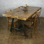 'The Steel A-Frame' Dining Table - 1 in stock ready for delivery