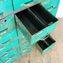 Vintage Industrial Metal Cabinet - Retail / Restaurant Display