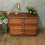 Vintage School Drawers / Plan Chest #0918b