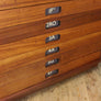 Vintage School Drawers / Plan Chest #0918b