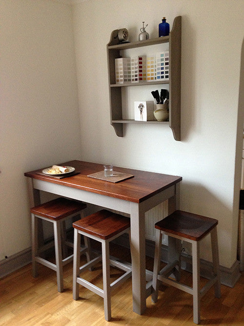 Vintage Lab Table **Restored & Painted To Order** Mustard Vintage