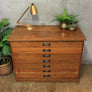 Vintage School Drawers / Plan Chest #1312b
