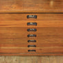 Vintage School Drawers / Plan Chest #1312b