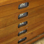 Vintage School Drawers / Plan Chest #1312b