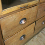 Vintage Oak Haberdashery Cabinet