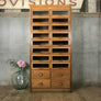 Vintage Oak Haberdashery Cabinet