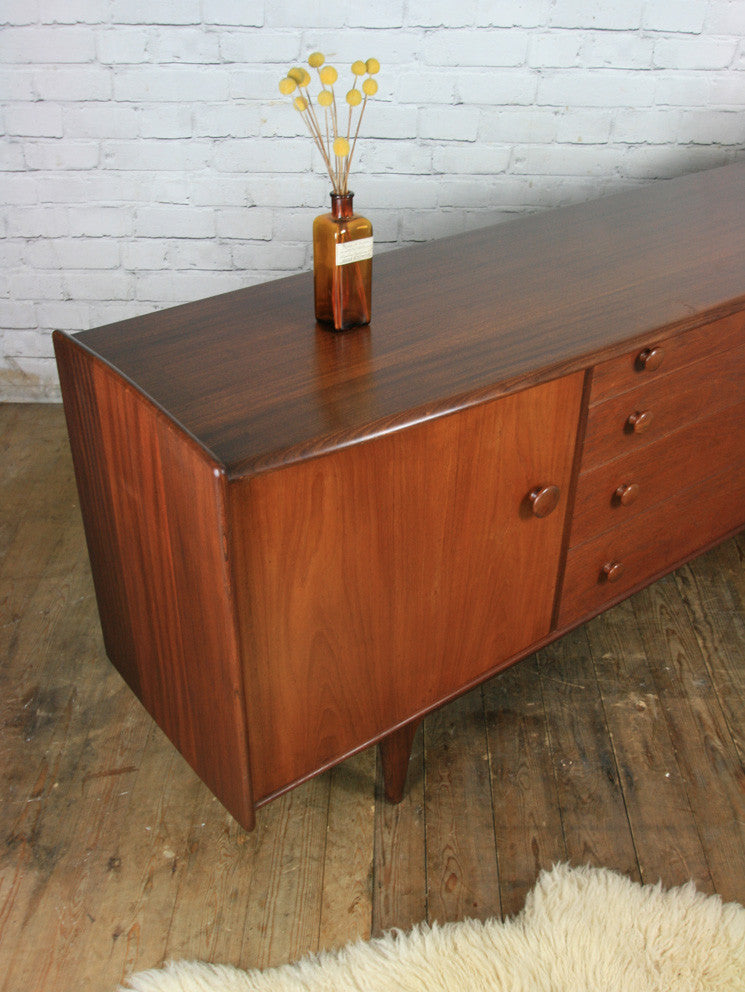 Vintage Younger Mid Century Teak & Afromosia Sideboard