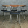 Mid Century Stag 'S' Range Table & 6 Chairs