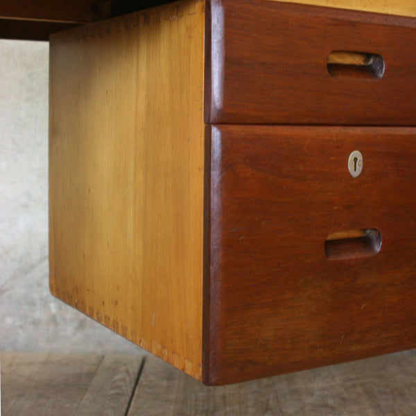 Mid Century Kandya School Teachers Desk #2103c2