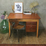 Mid Century Kandya School Teachers Desk #2103c2