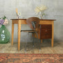 Mid Century Kandya School Teachers Desk #2103c2
