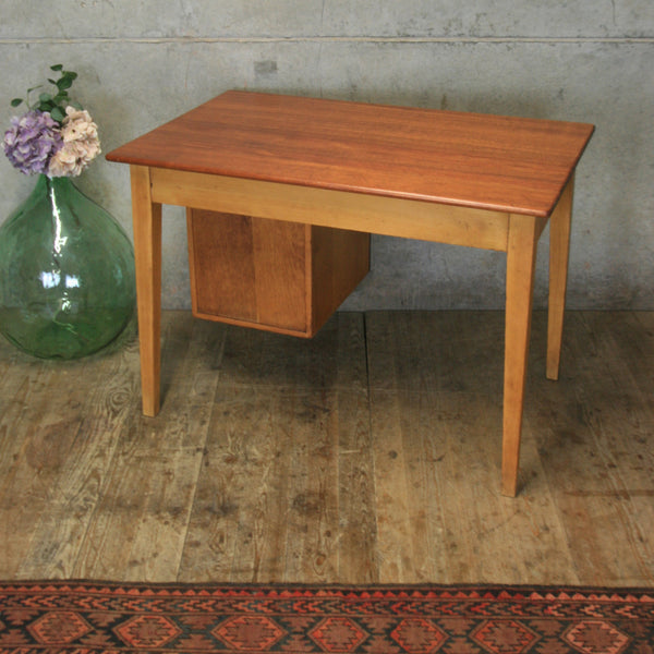 Mid Century Kandya School Teachers Desk #2103c2