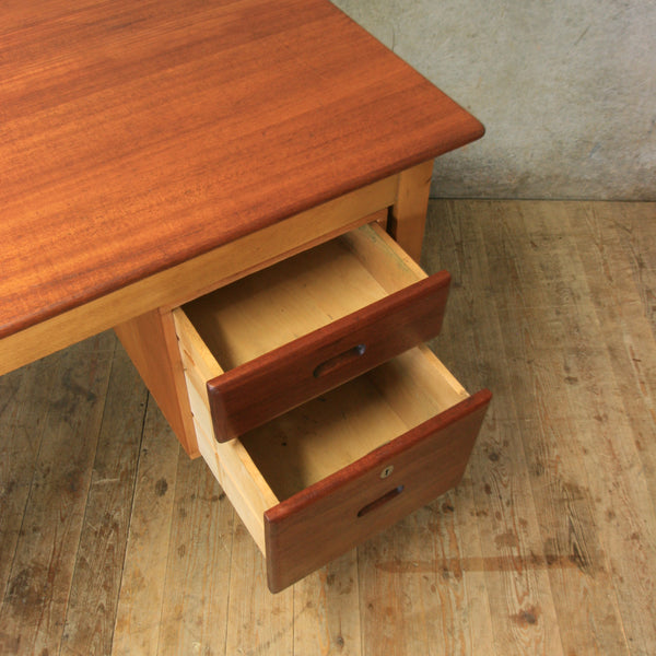 Mid Century Kandya School Teachers Desk #2103c2
