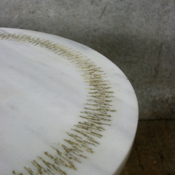 Mid Century Marble Tulip Table