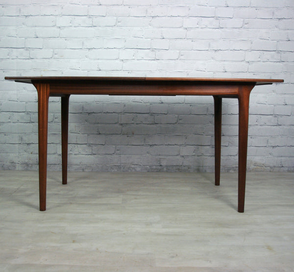 Vintage 1960s McIntosh Teak Extending Dining Table