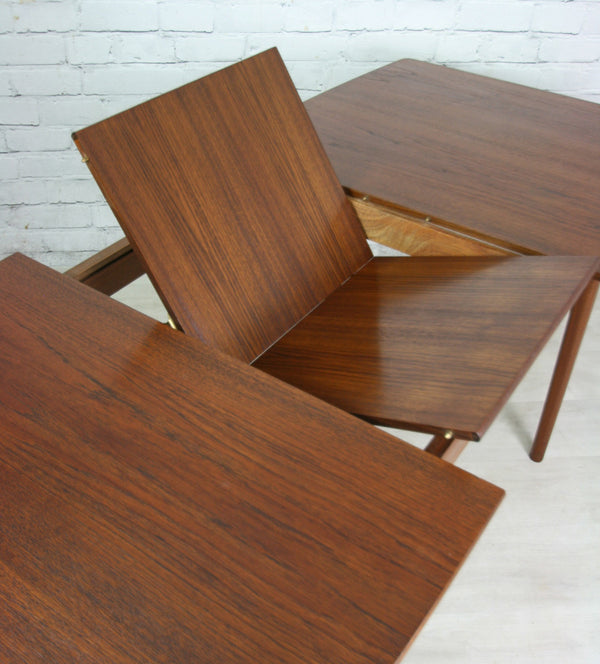 Vintage 1960s McIntosh Teak Extending Dining Table