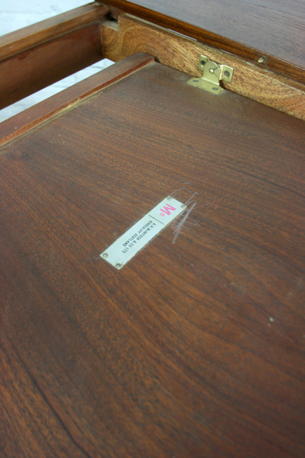 Vintage 1960s McIntosh Teak Extending Dining Table