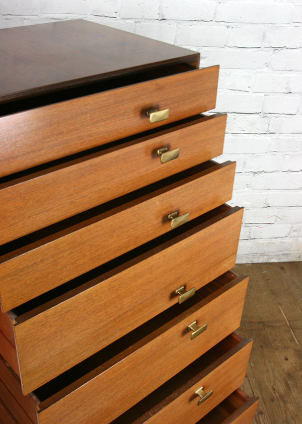Vintage Meredew Tallboy Chest of Drawers