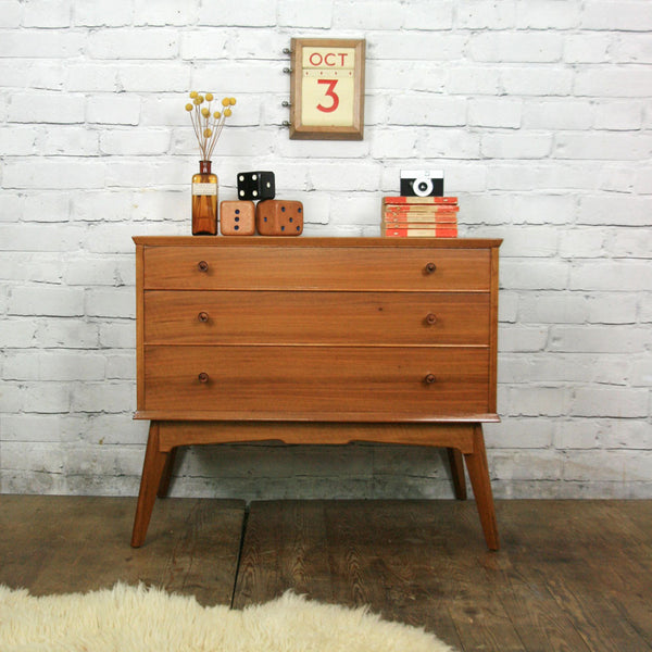 Vintage 1950s Alfred Cox Chest of Drawers