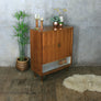 *NEW* Mid Century Vintage Walnut Vinyl/Drinks Tambour Cabinet