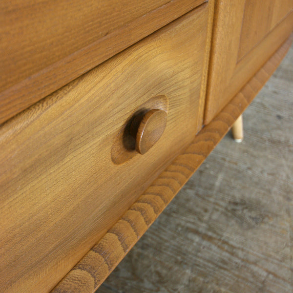 Mid Century Ercol Elm & Beech Sideboard