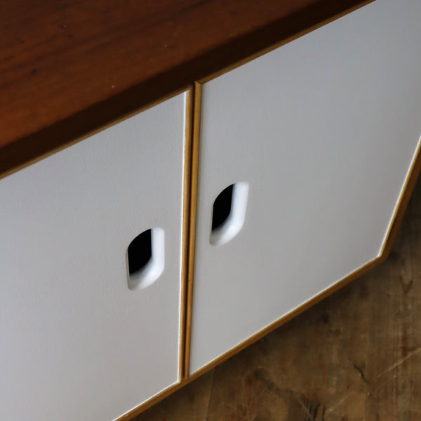 Mid Century Esavian Double School Cupboard / Sideboard - 0402h