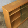 Mid Century Oak Glazed Storage / Shop Display Cabinet #2