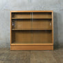 Mid Century Oak Glazed Storage / Shop Display Cabinet #2