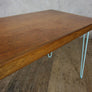 Reclaimed School Desk/Table with Hairpin Legs