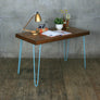 Reclaimed School Desk/Table with Hairpin Legs