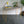Reclaimed Hairpin Desk / Table - Grey Top/Yellow Legs