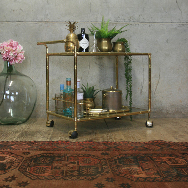 vintage_mid_century_hollywood_regency_brass_drinks_bar_trolley_cart