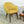 Mid Century Vintage Mustard Club Cocktail Chair
