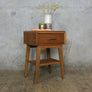 Mid Century G-Plan Oak Bedside / Side Table