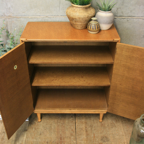 vintage_mid_century_oak_meredew_cabinet
