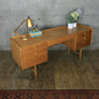 Mid Century Meredew Oak Desk / Dressing Table