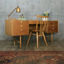 Mid Century Meredew Oak Desk / Dressing Table