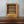 Small Vintage Oak Curiosities / Display / School Cabinet
