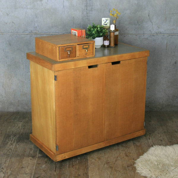 Vintage School Cabinet