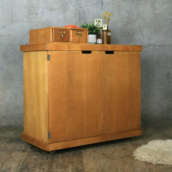 Vintage School Cabinet